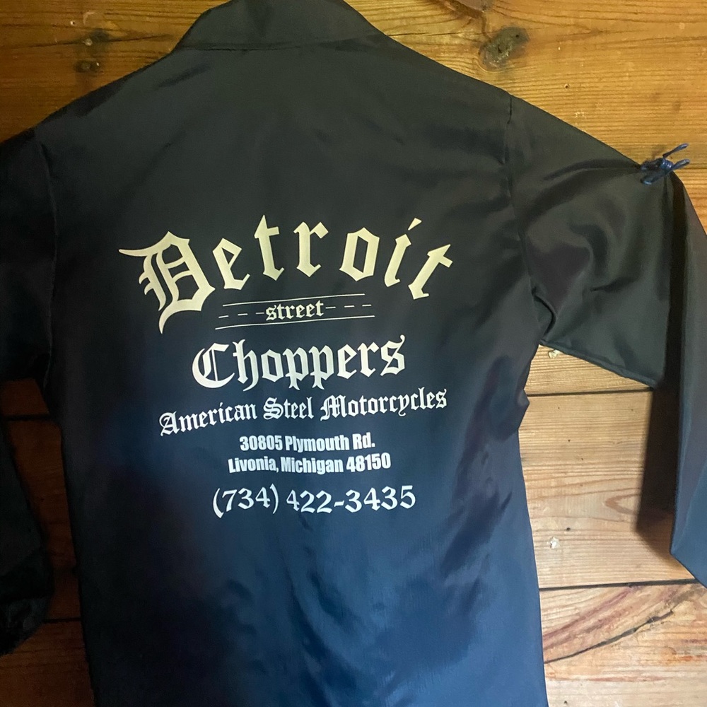 Detroit choppers windbreaker
